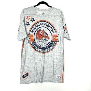 American Fighter Gray Graphic T-Shirt H23